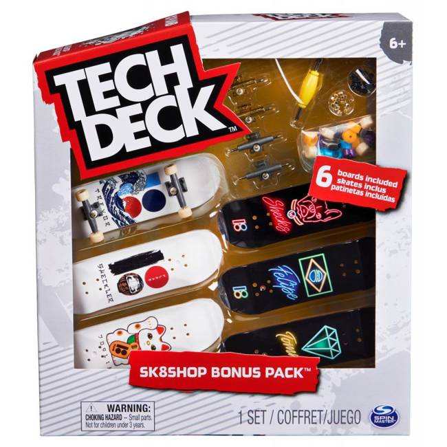 Spin Master Zestaw Tech Deck 6pak Fingerboard
