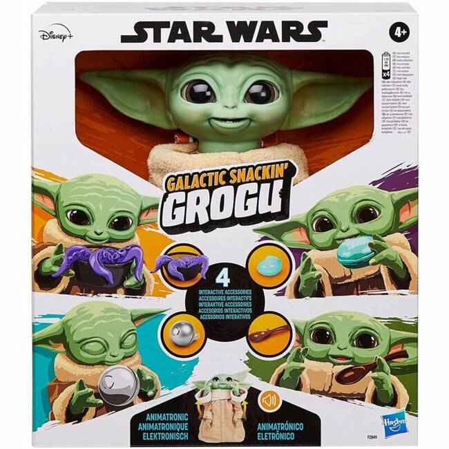  Figurka Interaktywna Star Wars Mandalorian Baby Yoda Grogu 