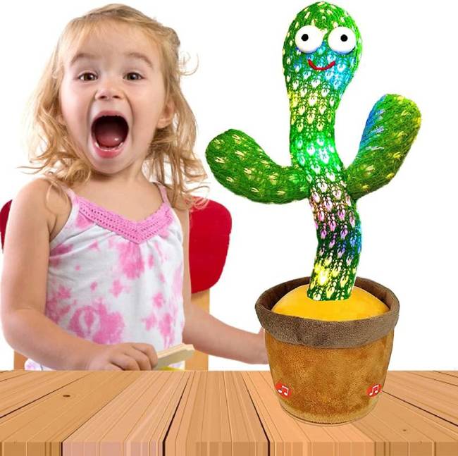  Interaktywny Kaktus Śpiewający i Tańczący