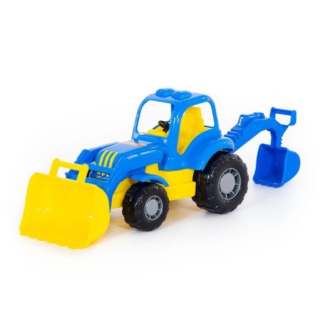 Auto Koparka Traktor Do Zabawy Kolorowy Osiłek