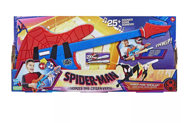 Marvel Spider-Man Gitara Spider-Punk: Elektroniczna Zabawka