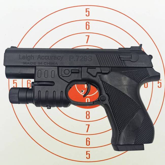 Pistolet Zabawkowy Na Kulki Glock Czarny 16cm