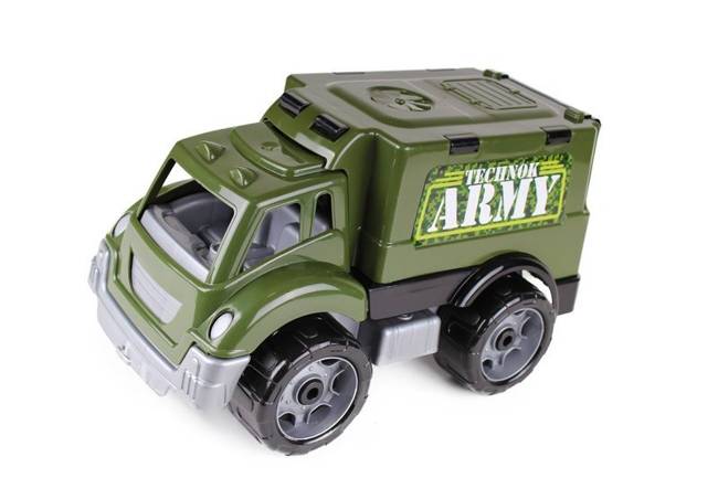 Zielony Wóz Wojskowy Pojazd Militarny 32 cm